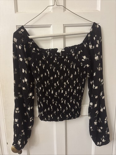 American eagle floral smocked - american,