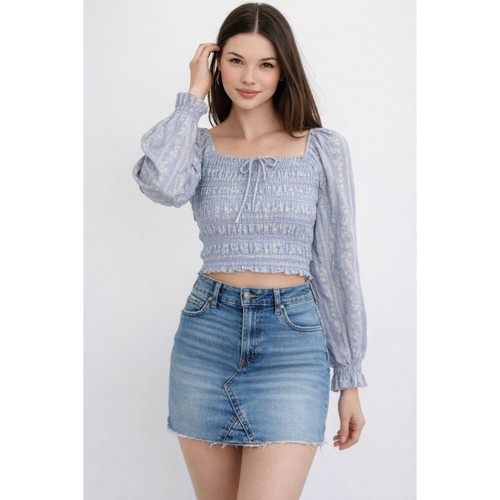 American eagle blue floral - eagle,