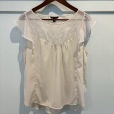 American Eagle Blouse M Cream