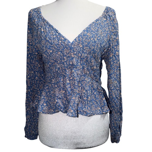 American eagle floral blouse - american,