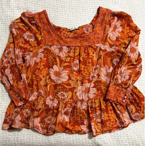 American eagle floral peasant - floral,