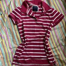 Y2k American Eagle Polo Shirt