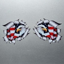 2x Small American Eagle With